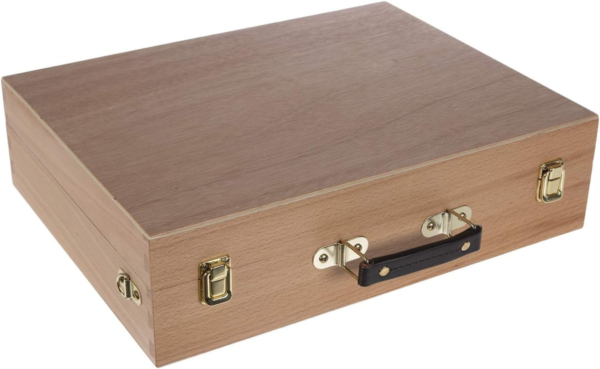 artist's supply painting sketch box, hard beechwood extra, main product view