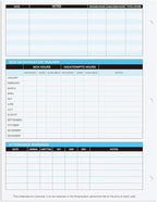 2026 Attendance Calendar Work Tracker Attendance Calendar Cards - Image 3