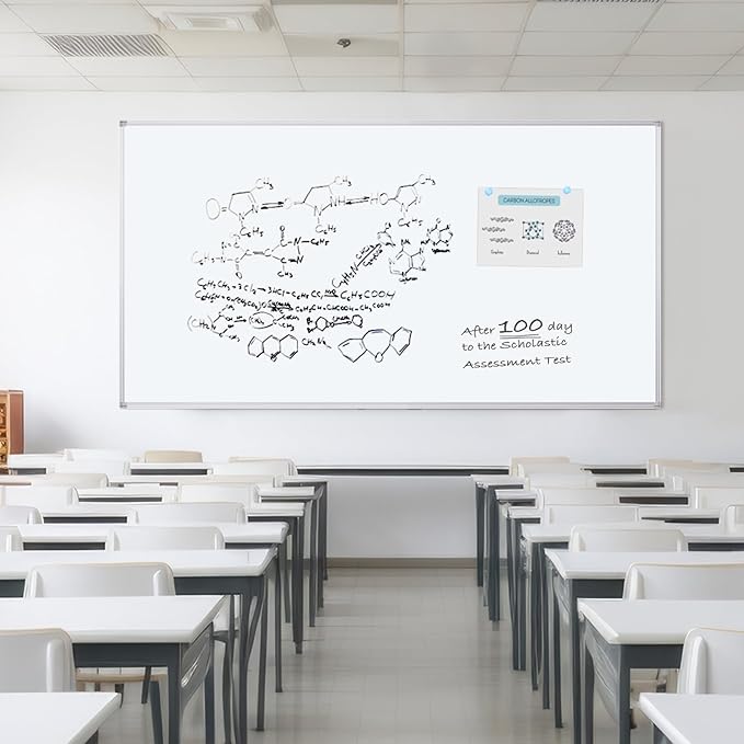 Large Dry Erase Board 96 x 48 Inch, maxtek Magnetic White Board Dry Erase - Image 5