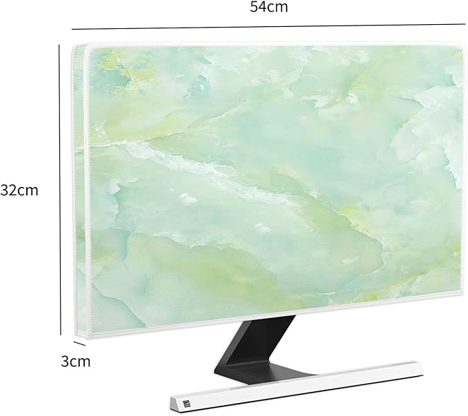 Baocicco Sage Green Marble Waterproof 22, 25 Inch Anti-Static Dustproof - Image 5