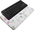 Computer Keyboard Stand with Wrist Rest, Ergonomic Tilted Keyboard Holder by KEPUTAIER