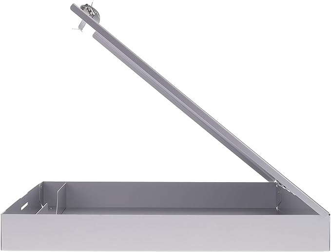 Saunders Metal Clipboard with Storage, Letter Size Paper Organizer, Steel Clip - Image 4