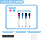 VUSIGN Small White Board Dry Erase, 8.5'' x 11'' Magnetic Dry Erase Board - Image 6