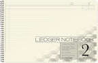BookFactory Accounting Ledger Notebook/Large 2 Column Accounting Ledger by BookFactory