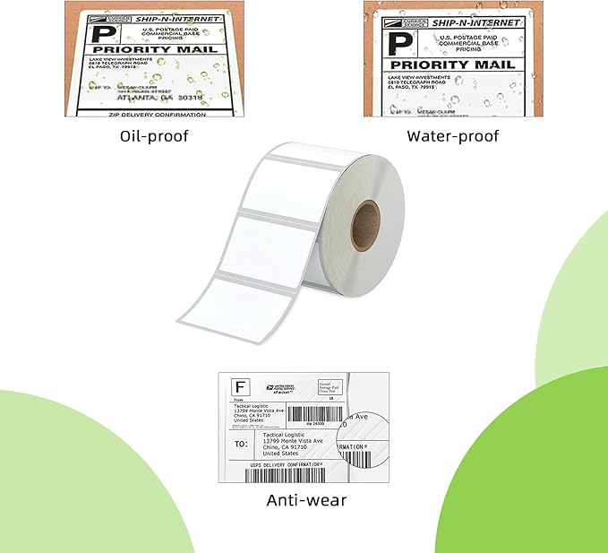 2.25" x 1.25" Direct Thermal Labels - Image 5