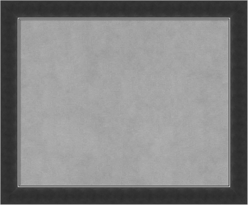 Amanti Art Black Framed Magnetic Board 19x23 Small Vision Board