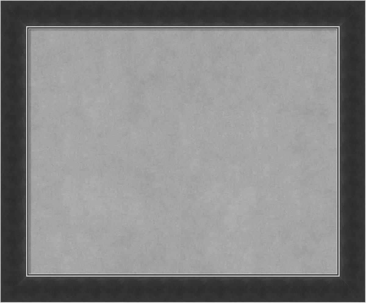 Amanti Art Black Framed Magnetic Board 19x23 Small Vision Board