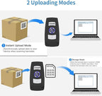 Mini 2D Portable Handheld Bluetooth Barcode Scanner Wireless 2.4G & USB Wired - Image 5
