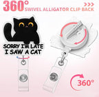 Aoryalps Retractable Badge Reel Holder Retractable - Image 4