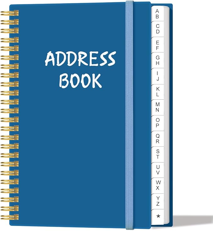 Address Book with Alphabetical Tabs by Heveboik