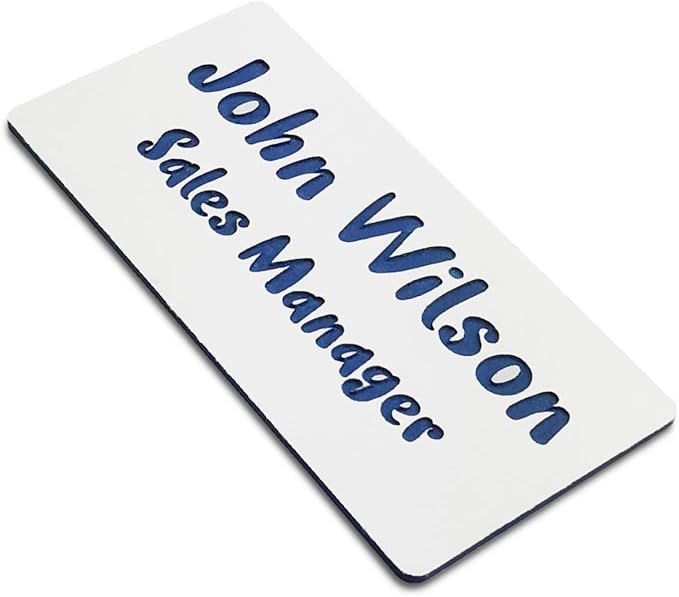 Custom Laser Engraved Name Badges - Image 3
