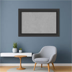 Amanti Art Black Framed Magnetic Board 25x37 Large Vision Board - Image 5