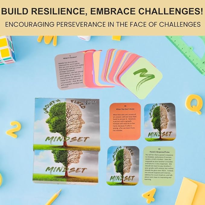 Thought-Spot Growth/Fixed Mindset Card Game: Cultivates Coping & Social Skills; - Image 4