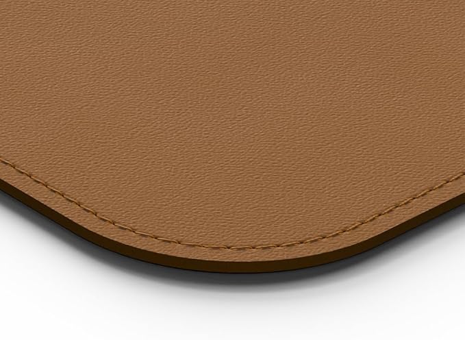 POUT TekDec Mat – Vegan Leather Desk Pad, Water-Resistant Surface, Anti-Slip - Image 8
