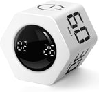 Exlliy Productivity Timer 1, 60 Minutes Preset, Desk Cube Timer by Exlliy