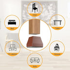 Square Chair Leg Protectors for Hardwood Floors - Image 7