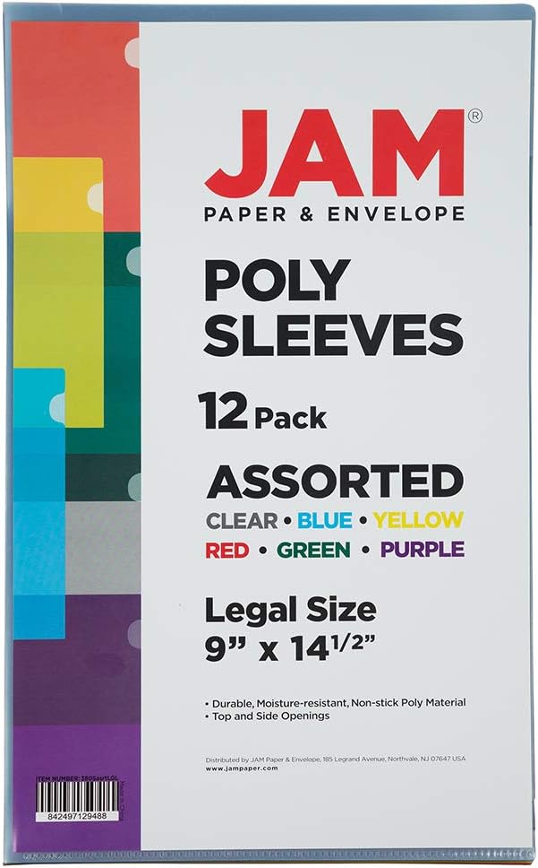 JAM PAPER Plastic Sleeves - Image 5