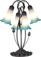 Bieye LS08 Lily Flower Blown Glass Lampshade - Image 7
