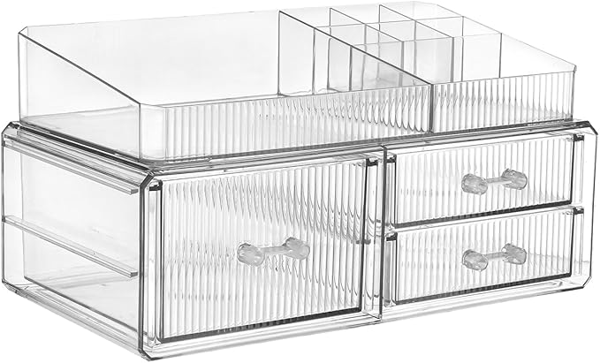 ZHIAI stackable storage drawer, cosmetics storage box, cosmetics and beauty - Image 2