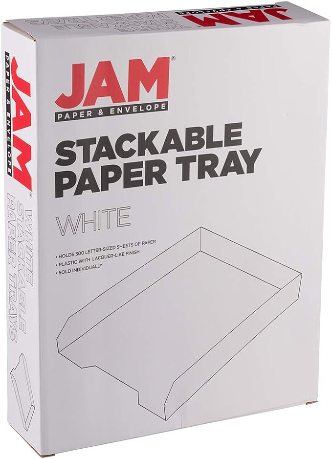 JAM PAPER Stackable Paper Trays - Image 5
