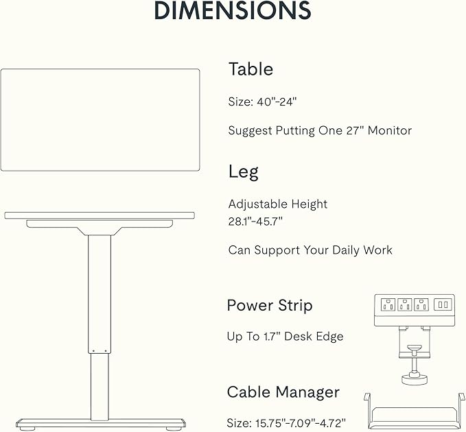 FLEXISPOT EN2 Whole-Piece Standing Desk - Image 7