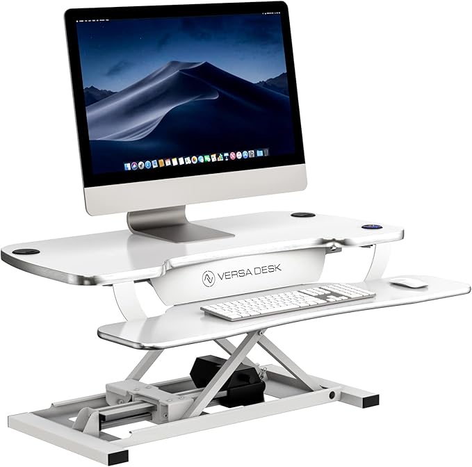 VERSADESK® PowerPro™ Electric Standing Desk Converter by VERSADESK