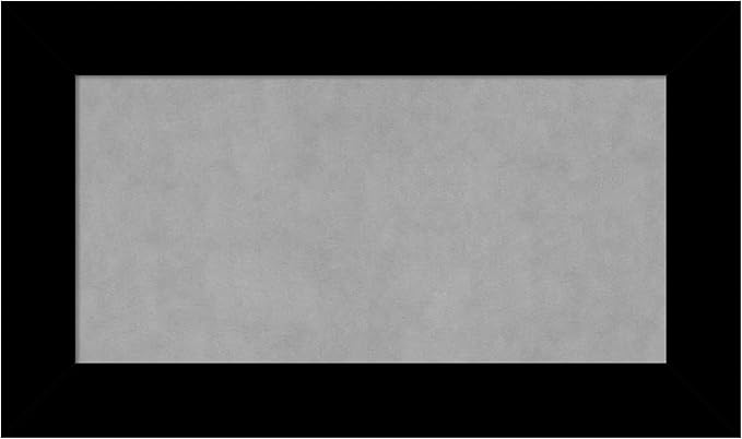 Amanti Art Black Framed Magnetic Board 17x29 Small Vision Board by AmantiArt