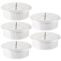 HYCC 5 Pack 2-3/8 Inch Flexible Desk Grommet, Organize Wires and Cables on by HYCC