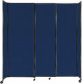 Versare Straightwall Sliding Portable Wall Partition | Freestanding Office by VERSARE
