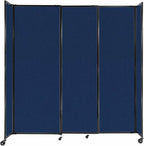 Versare Straightwall Sliding Portable Wall Partition | Freestanding Office by VERSARE
