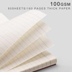 EMSHOI Lined Journal Spiral Notebook 5.7" x 8.22" - Image 3