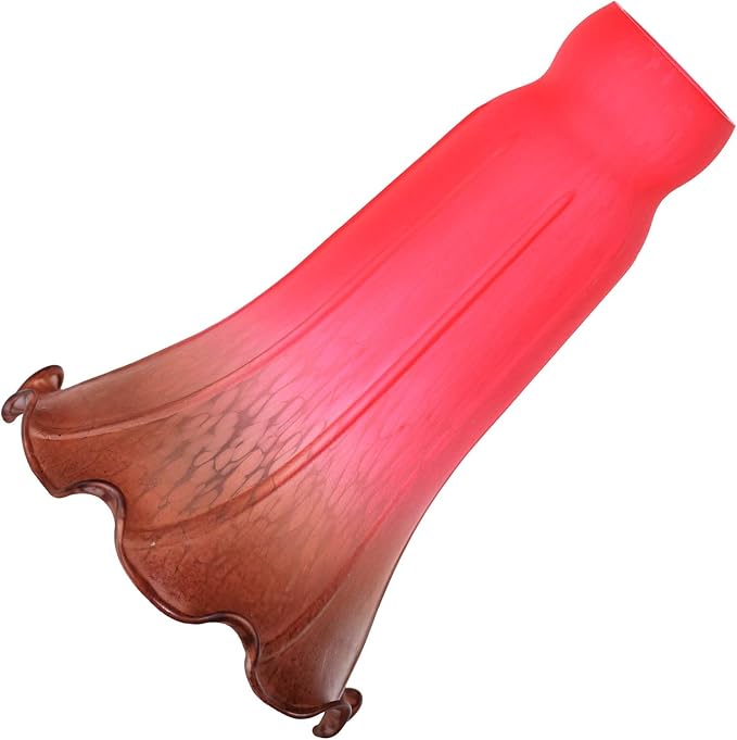 Bieye LS71 Lily Flower Blown Glass Lampshade by Bieye