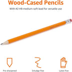 Amazon Basics Woodcased Classroom 2 Pencils - Image 2