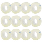 OWLKELA 12 Rolls Transparent Tape Refills, All-Purpose Transparent Glossy Tape by OWLKELA