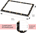 SXboxing Sticky Notes 4X6 Inches, 2 Pack Large Cute Self-Stick Pads, Bright - Image 4