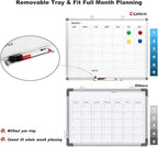 Comix Magnetic Dry Erase Calendar Whiteboard, 24 x 18 Inches Monthly Calendar - Image 3