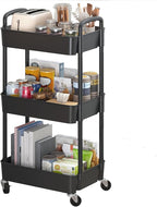 Sywhitta 3-Tier Plastic Rolling Utility Cart by haseverythingyouneed