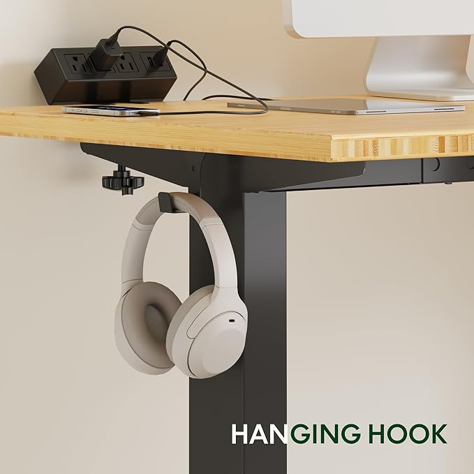 FLEXISPOT EN2 Whole-Piece Bamboo Standing Desk - Image 8