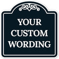 Custom Decorative Sign, Personalized Metal Sign by SigoSigns