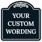 Custom Decorative Sign, Personalized Metal Sign by SigoSigns