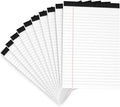 10 Pack Legal Pads Writing Pad 5x8 Inch Lined Writing Note Pads Grocery List by Aidunmis