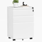 INTERGREAT 3 Drawer Mobile File Cabinet by INTERGREAT