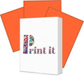 Print It - Vellum Bristol Colored Cardstock Cover Paper, 67 Lb, 8.5" X 11” by Unknown