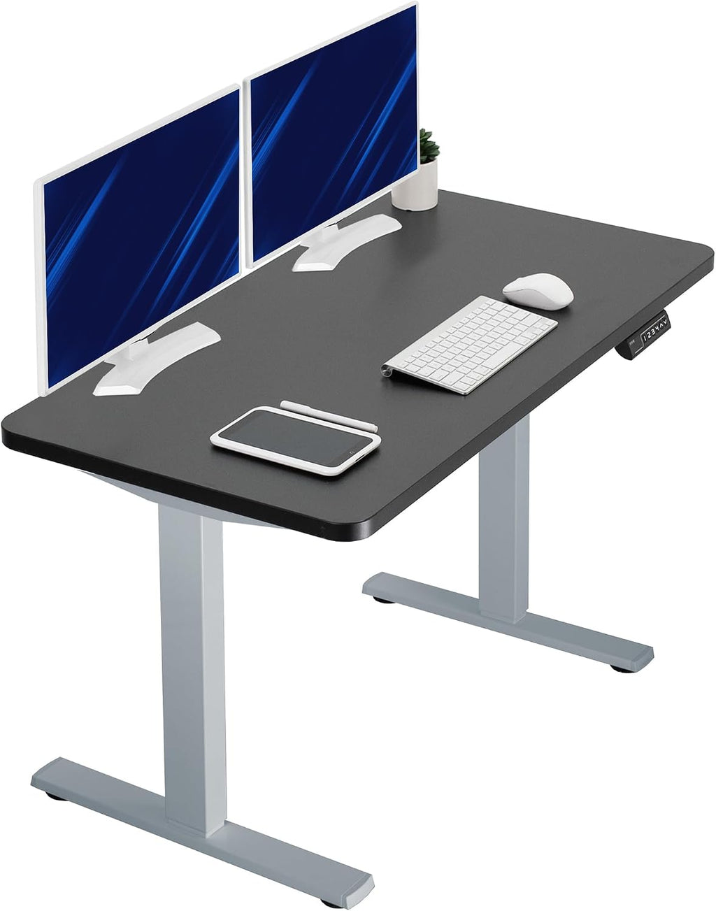 VIVO Electric 43 x 24 in Standing Desk, Memory Height Adjustment, 1B Series