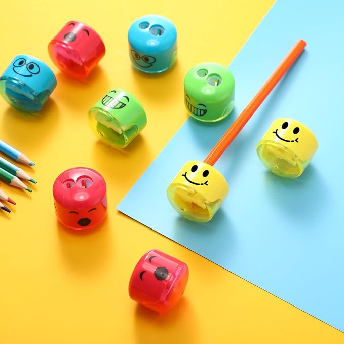 Crtiin 24 Pcs Back to School Pencil Sharpeners - Image 4