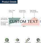 Custom Sign, Christmas Gift Custom Street Sign, 11 Font Colors, 13 Font Styles - Image 6