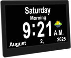 SSYA Dementia Clocks with Day and Date by SSYA