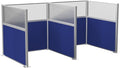 Versare Hush Panel Cubicle Kit | Workstation Partition Walls | Sound Dampening by VERSARE