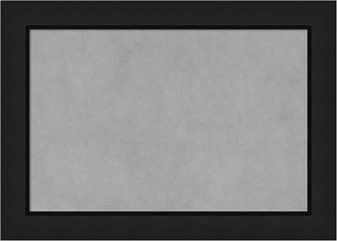 Amanti Art Black Framed Magnetic Board 15x21 Small Vision Board by AmantiArt