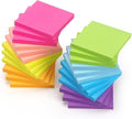 Early Buy 24 Pads Sticky Notes 8 Bright Color Self-Stick Notes 3 in x 3 in by EarlyBuy